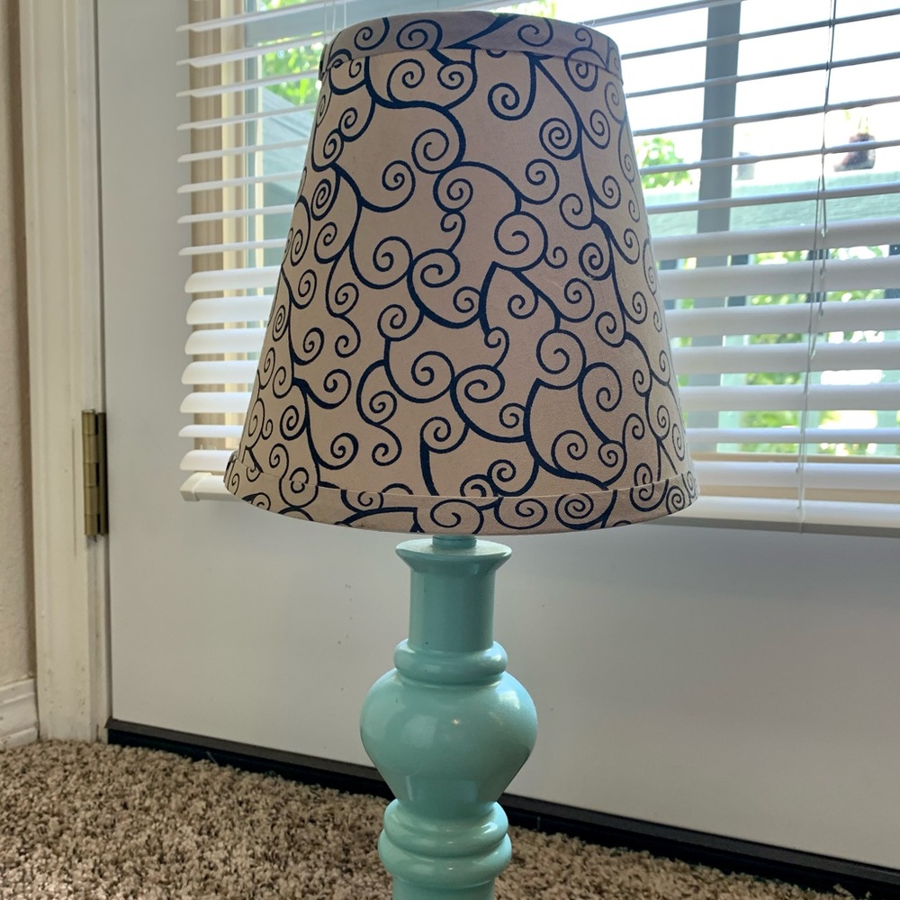 Small lamp.